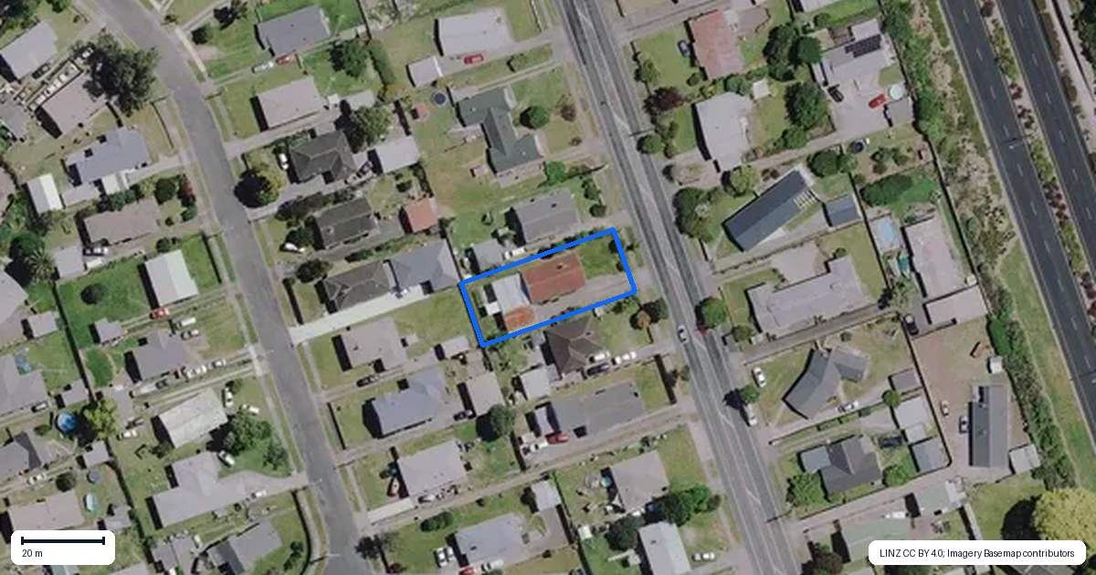 Property context map for 259 Tramway Road, Chartwell, Hamilton