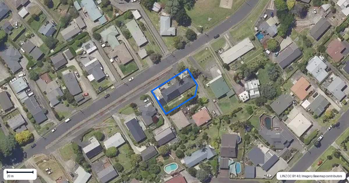 Property context map for 21 Seymour Place, Bellevue, Tauranga