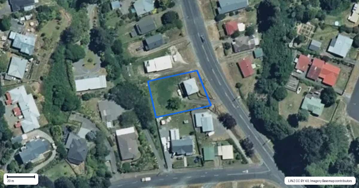Property context map for 12 Golf Road, Taumarunui