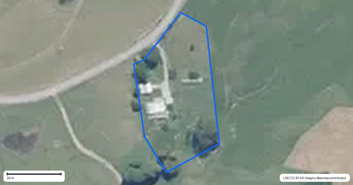 Property context map for 704 Kaharoa Road, Hamurana