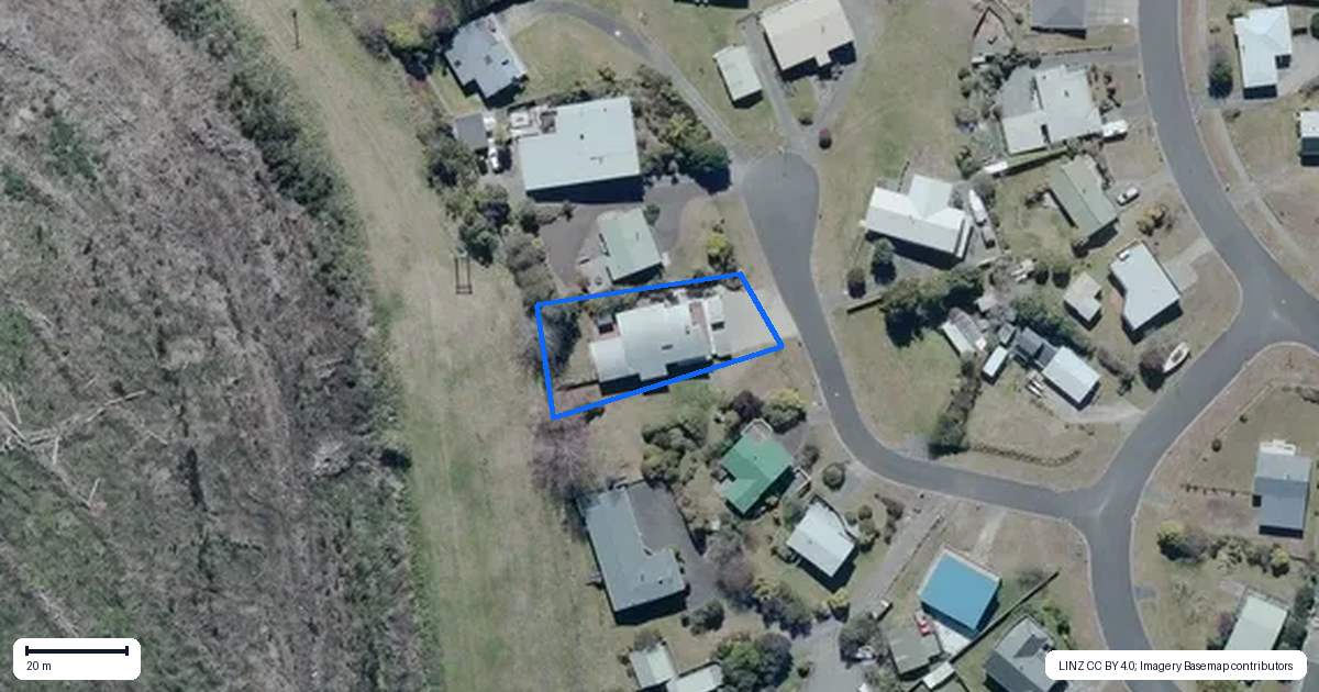 Property context map for 9 Paurini Place, Motuoapa