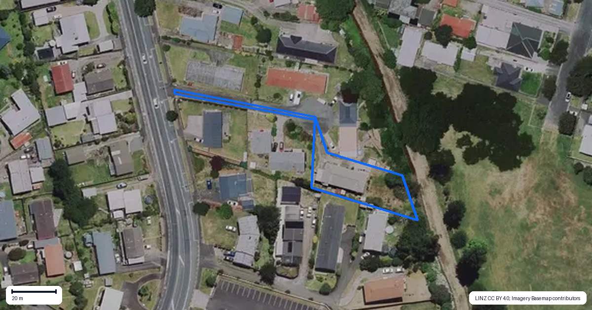 Property context map for 71B Tuhikaramea Road, Dinsdale, Hamilton