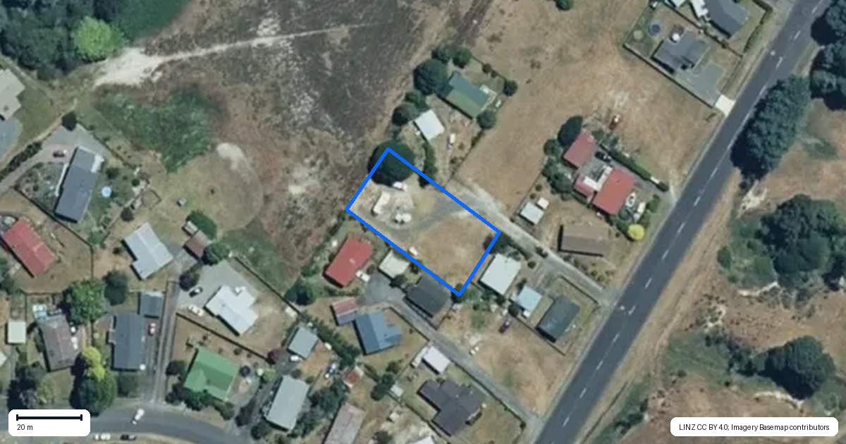 Property context map for 70 Lairdvale Road, Taumarunui