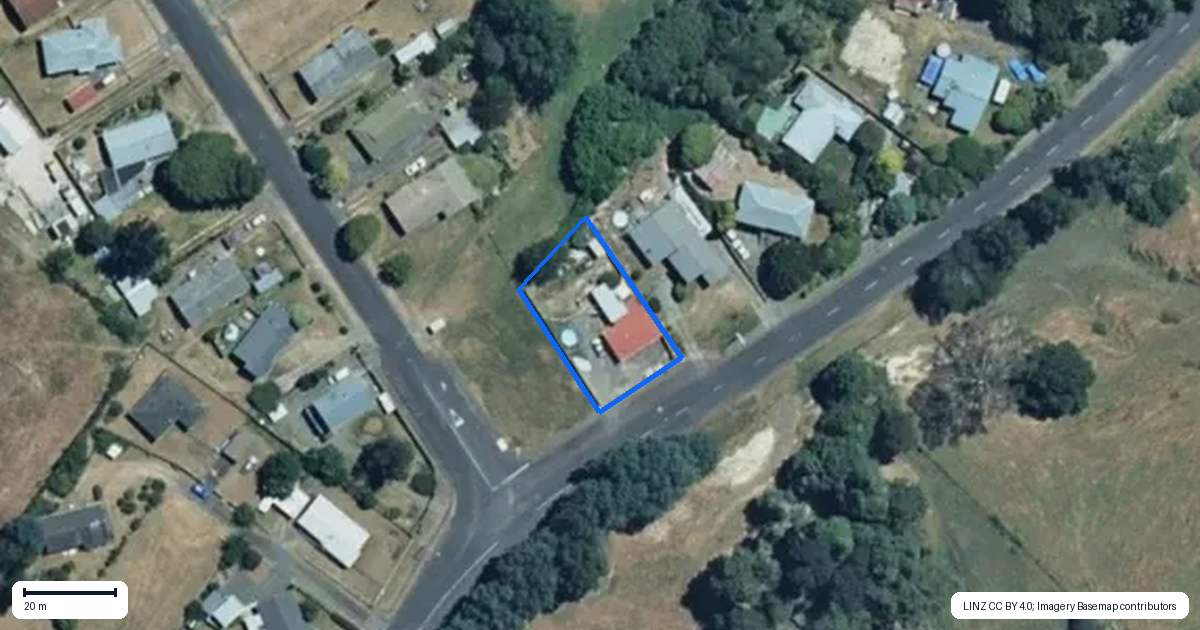 Property context map for 90A Lairdvale Road, Taumarunui