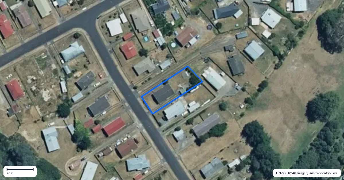 Property context map for 19 Seath Avenue, Taumarunui