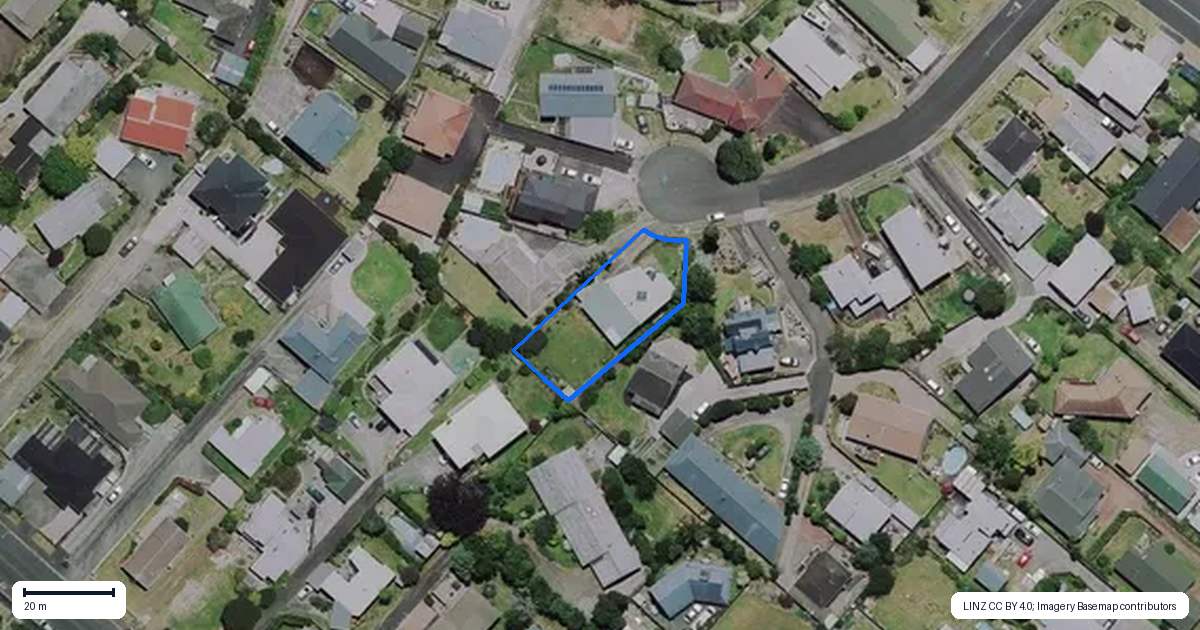 Property context map for 23 Northview Lane, Nawton, Hamilton