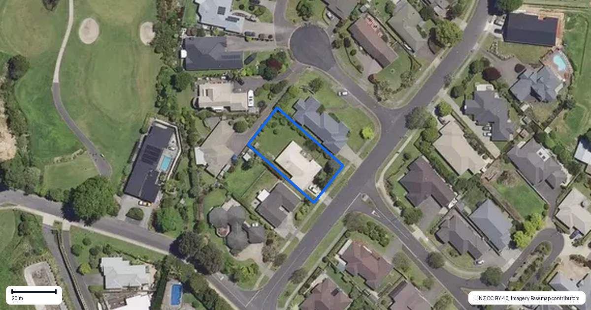 Property context map for 5 Links View Drive, Omokoroa