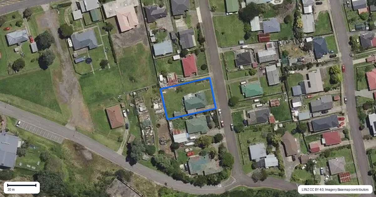 Property context map for 10 Wepiha Street, Whakatane