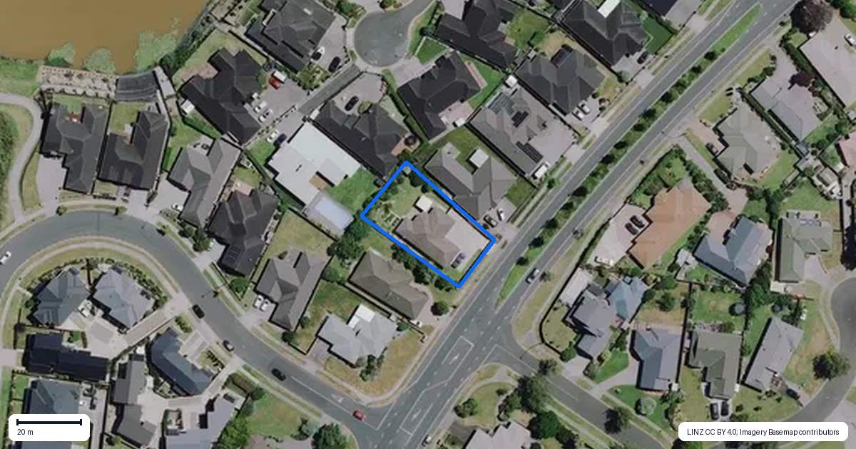 Property context map for 77 Discovery Drive, Flagstaff, Hamilton