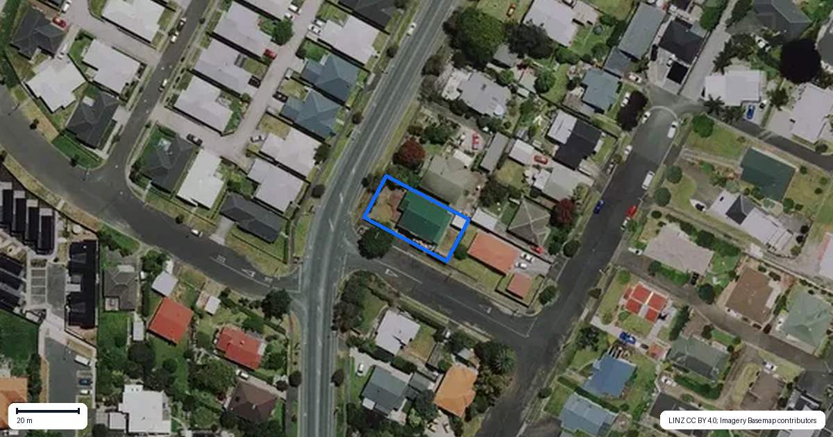 Property context map for 1 French Street, Frankton, Hamilton