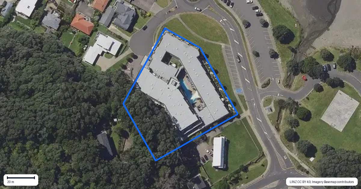 Property context map for 29/5 West End Road, Ohope