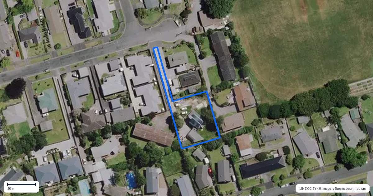 Property context map for 26 Ngaere Avenue, Chartwell, Hamilton