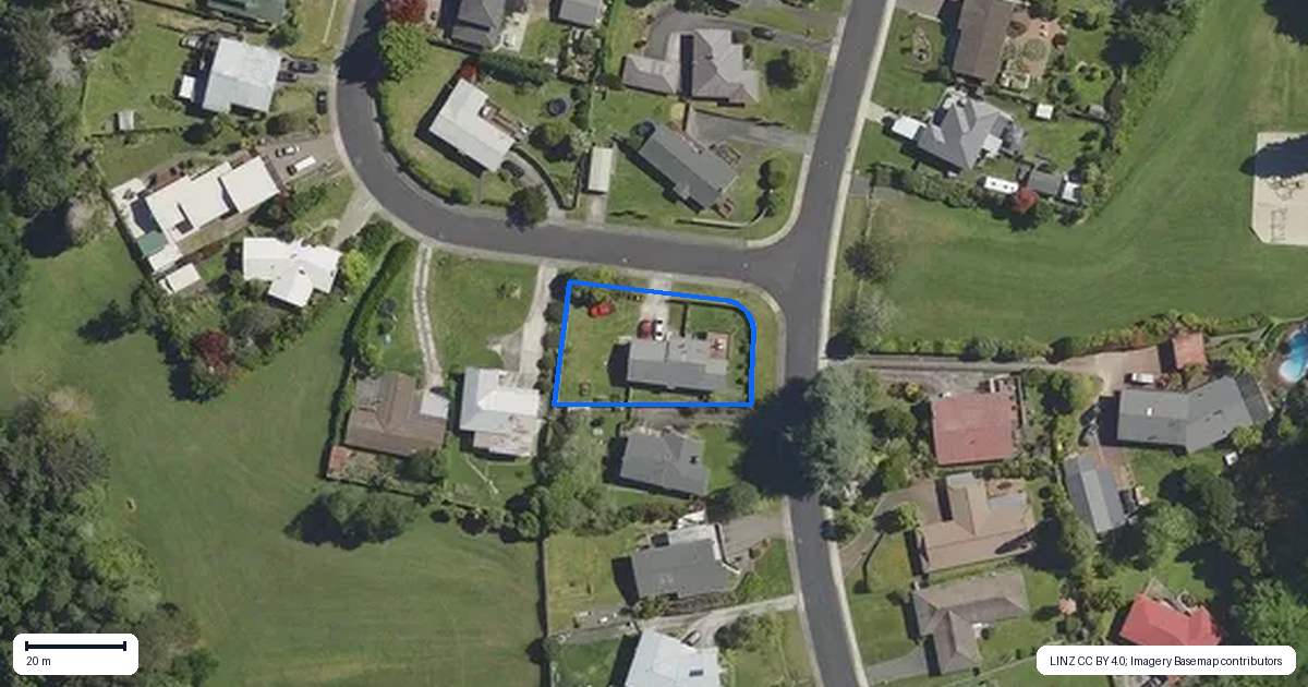 Property context map for 32 McDowell Street, Springfield, Rotorua