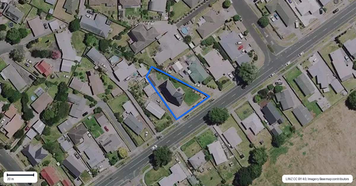 Property context map for 121 Bryant Road, St Andrews, Hamilton