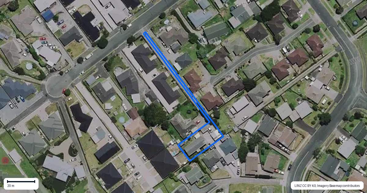 Property context map for 9B Norman Street, Nawton, Hamilton