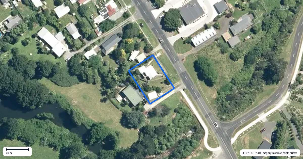 Property context map for 48 Victoria Street, Waihi