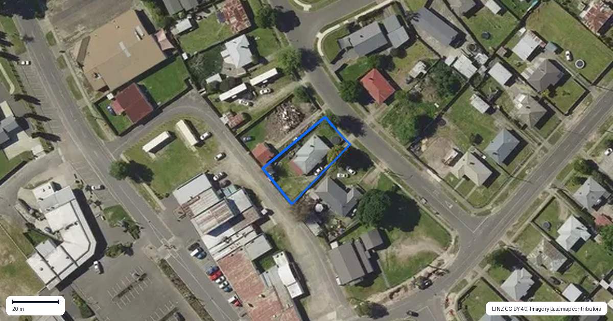 Property context map for 8 Matai Street, Murupara
