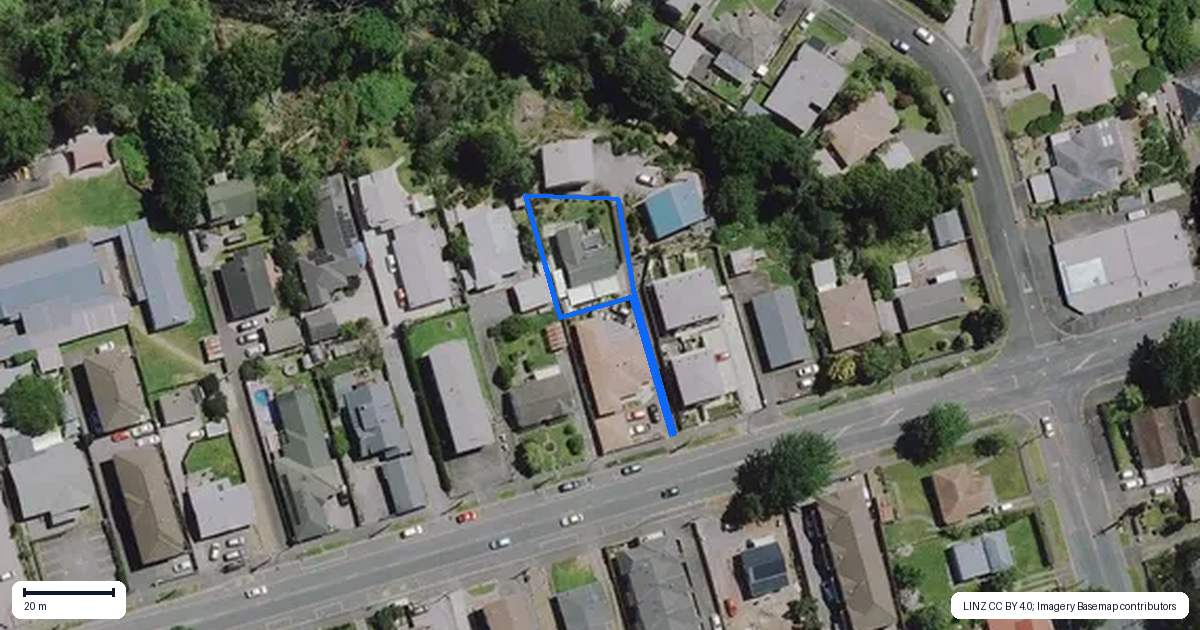 Property context map for 95A Clyde Street, Hamilton East, Hamilton