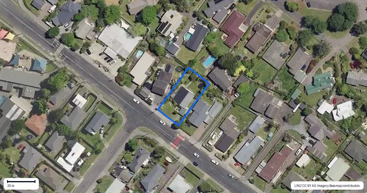Property context map for 14 Iles Road, Lynmore, Rotorua