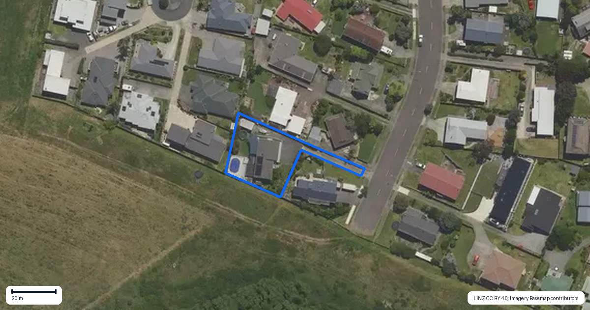 Property context map for 66 Fishermans Drive, Coastlands, Whakatane