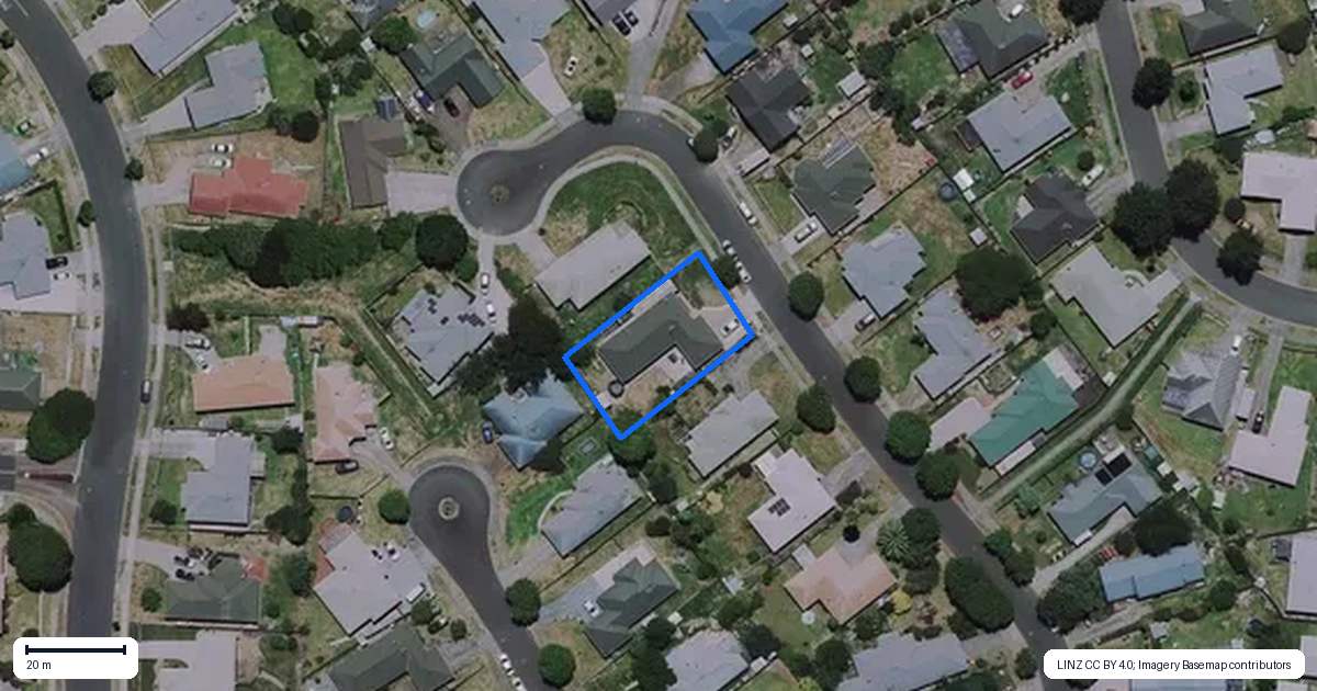 Property context map for 21 Aldershot Place, Nawton, Hamilton