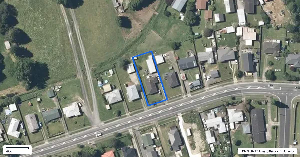 Property context map for 137 Arapuni Street, Putaruru