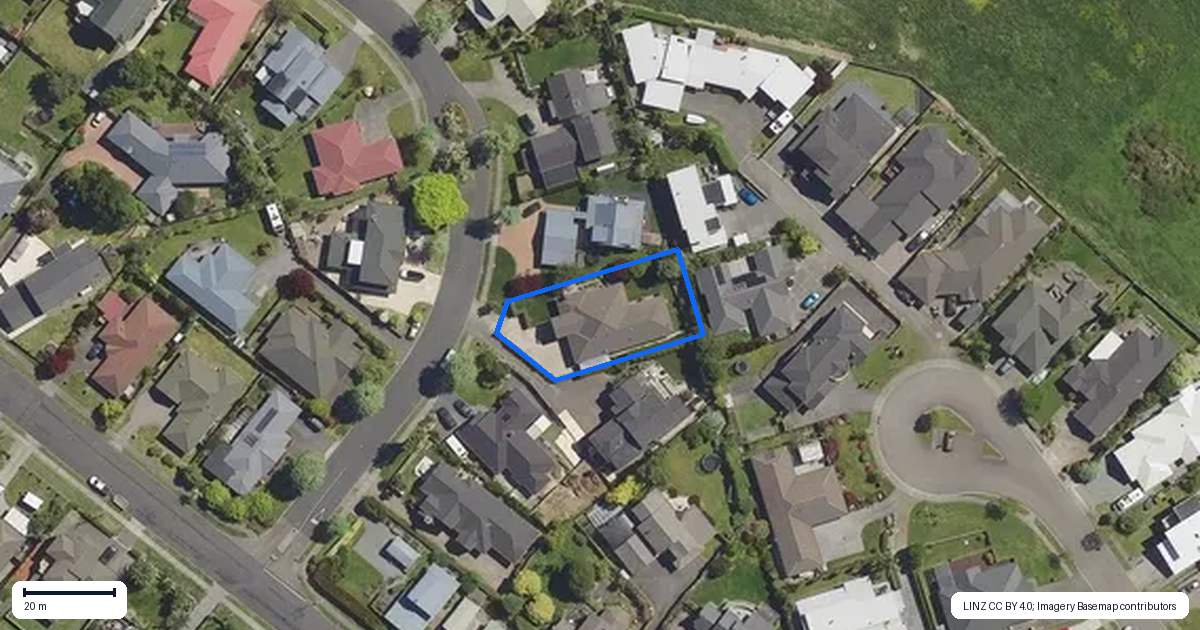 Property context map for 9 Hayward Rise, Owhata, Rotorua