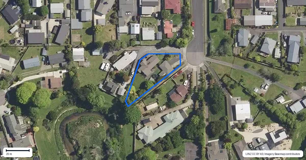 Property context map for 7 Te Manga Place, Ngongotaha, Rotorua