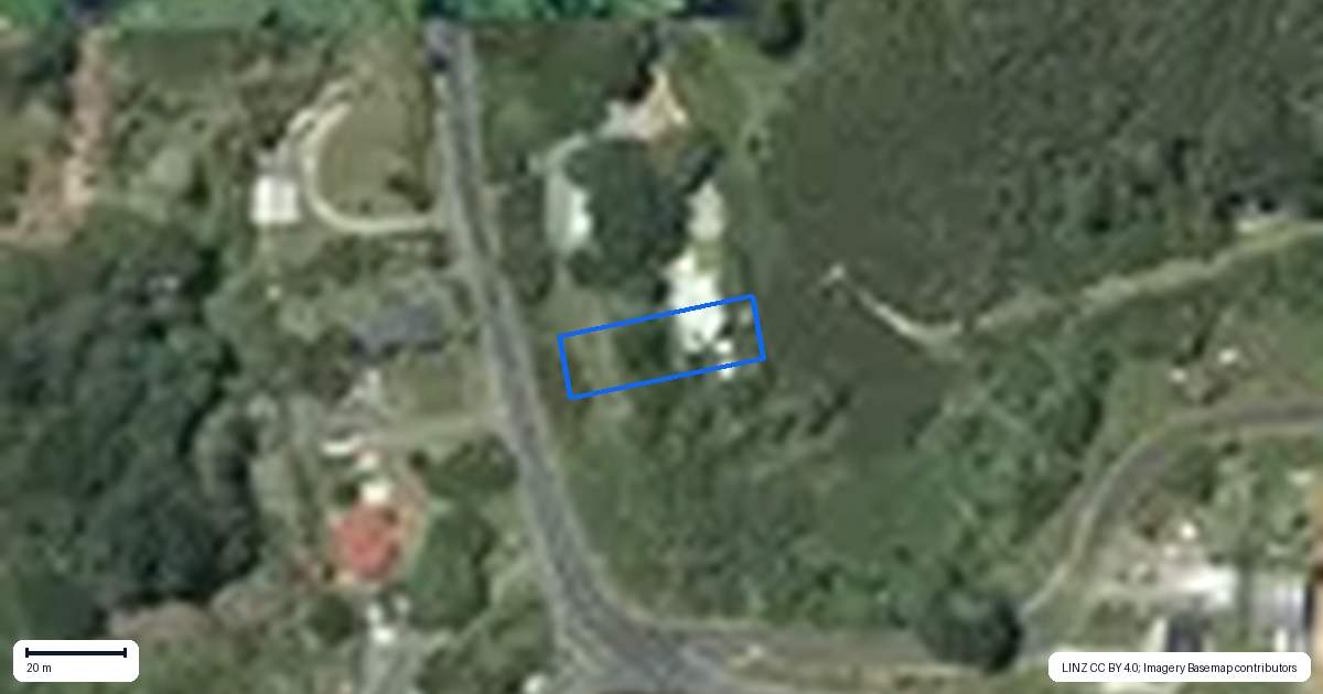 Property context map for 932 Waingaro Road, Glen Massey
