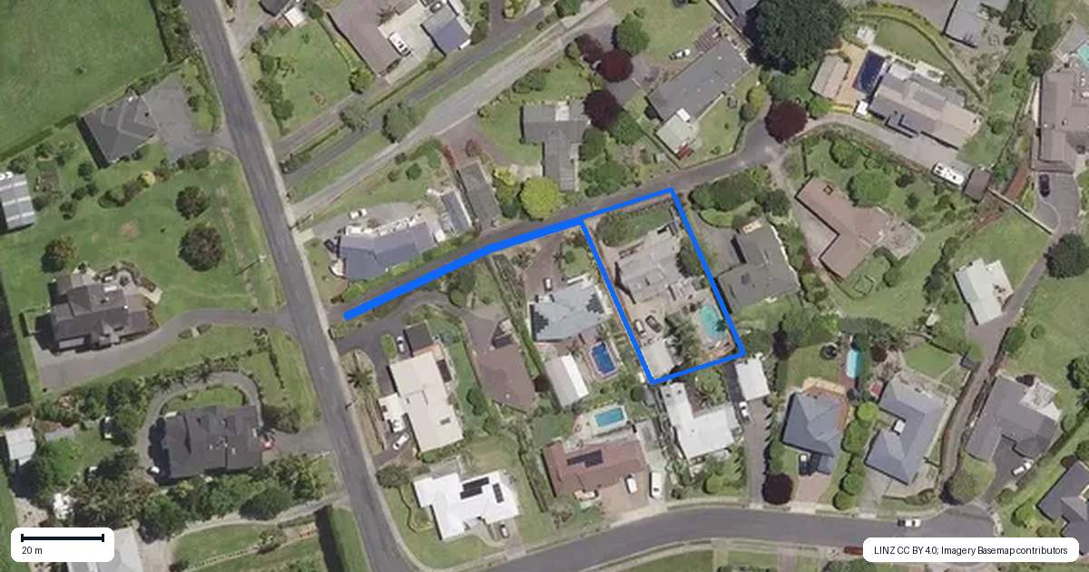 Property context map for 386 Snodgrass Road, Te Puna