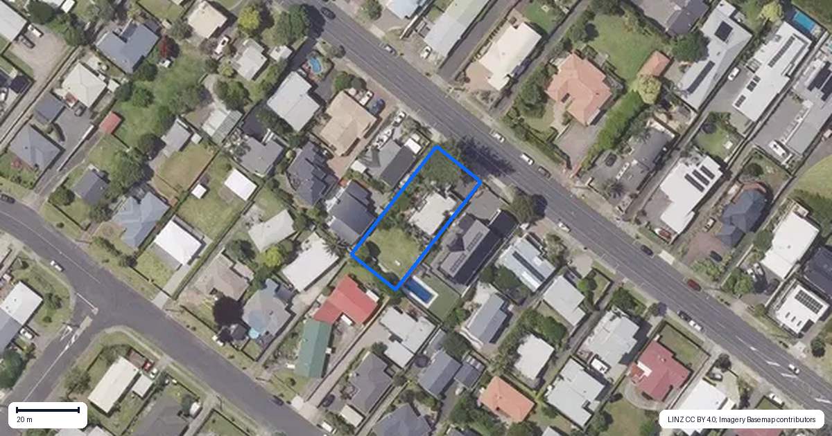 Property context map for 284 Oceanbeach Road, Mount Maunganui