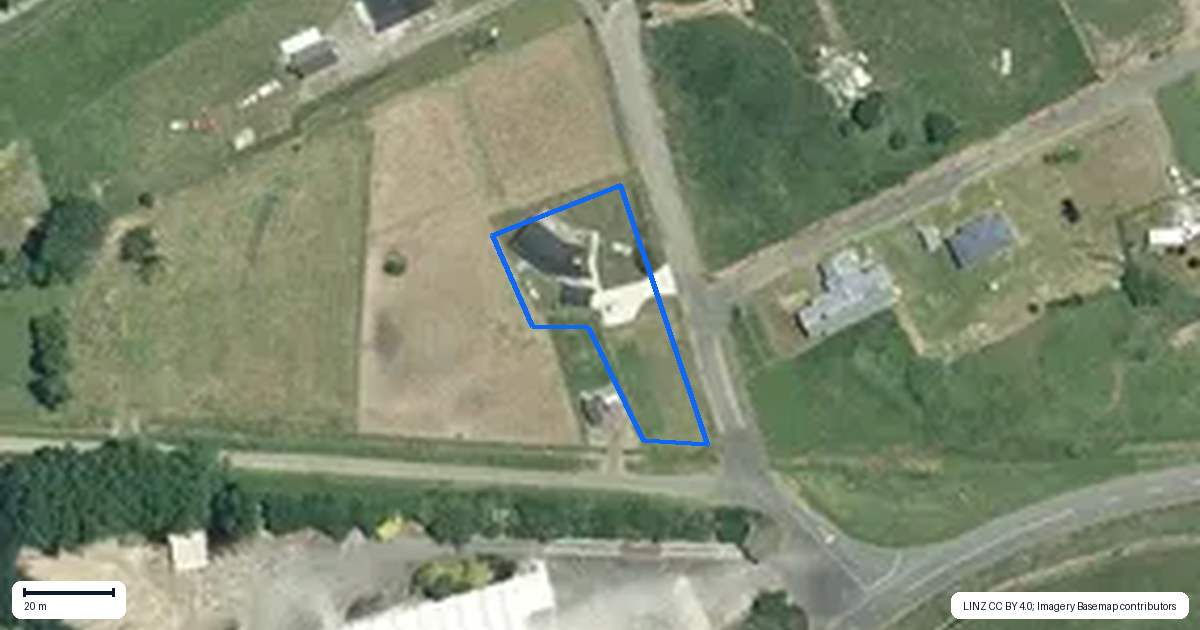 Property context map for 5 Thompson Road, Kerepehi, Paeroa