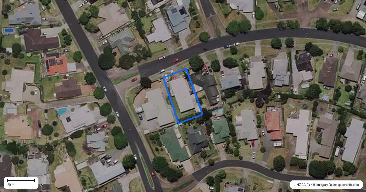 Property context map for 47 Western Heights Drive, Western Heights, Hamilton