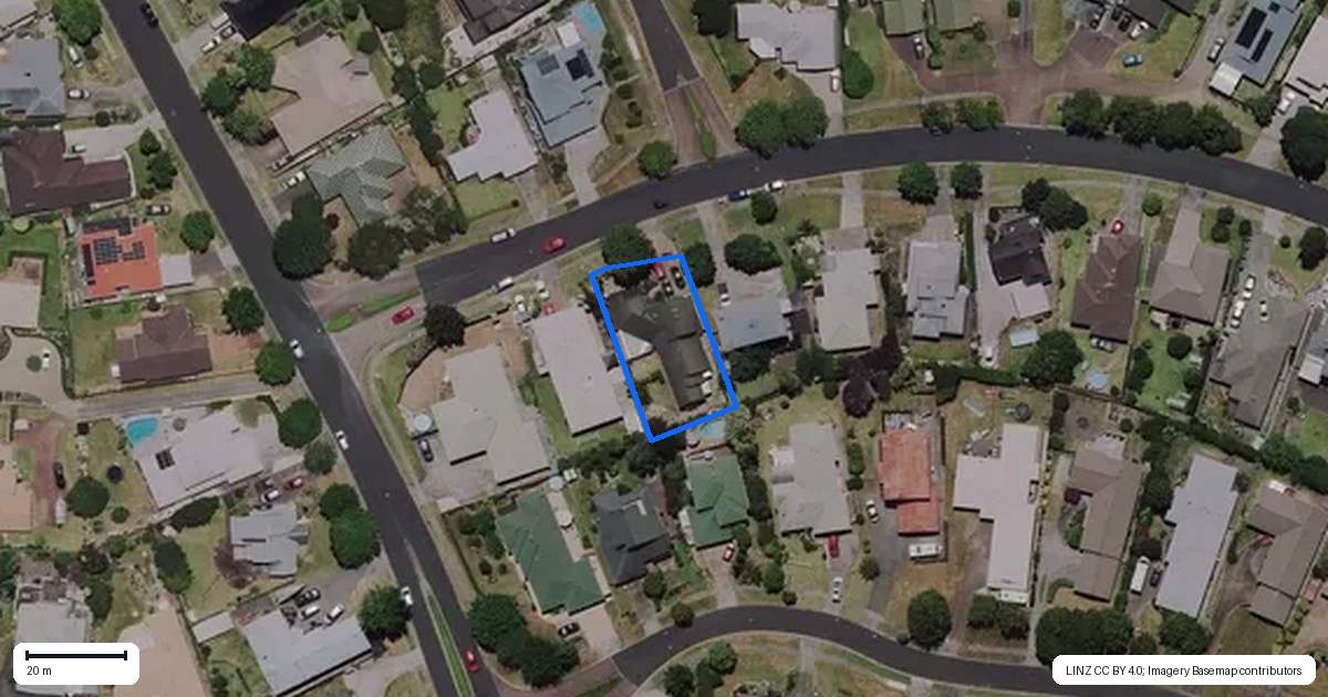 Property context map for 45 Western Heights Drive, Western Heights, Hamilton