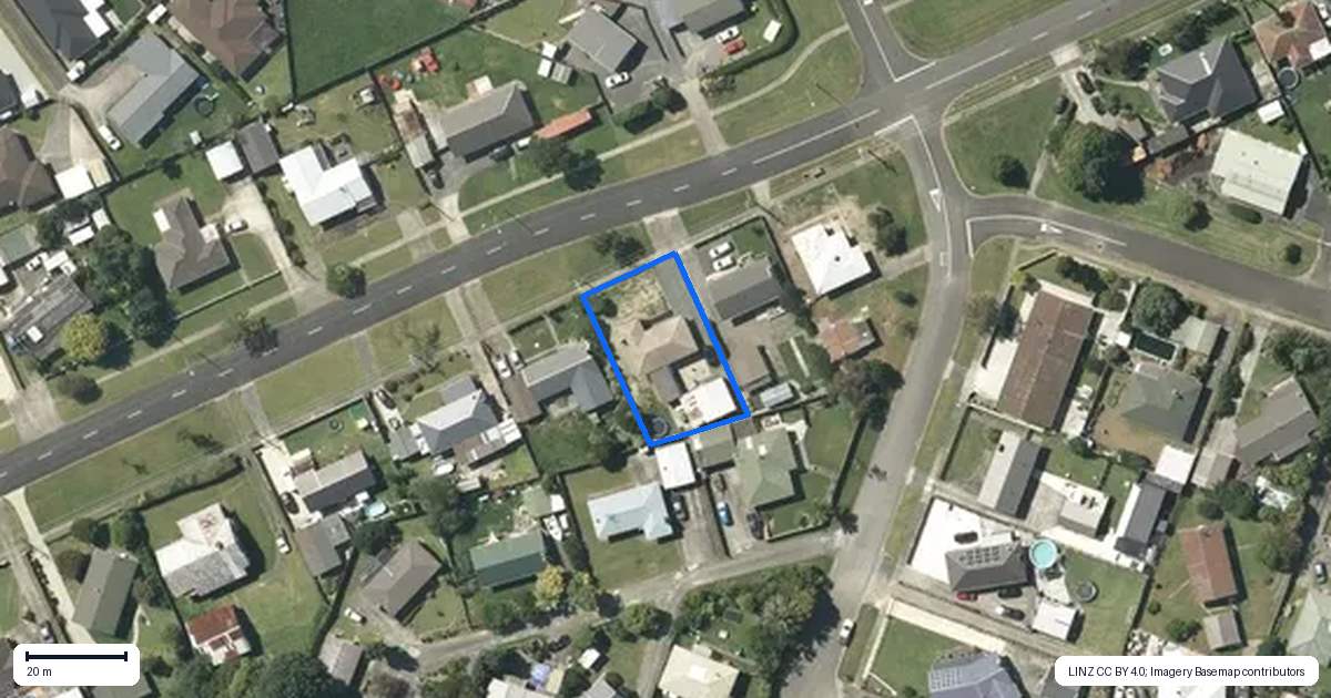 Property context map for 61 Ellery Street, Ngaruawahia