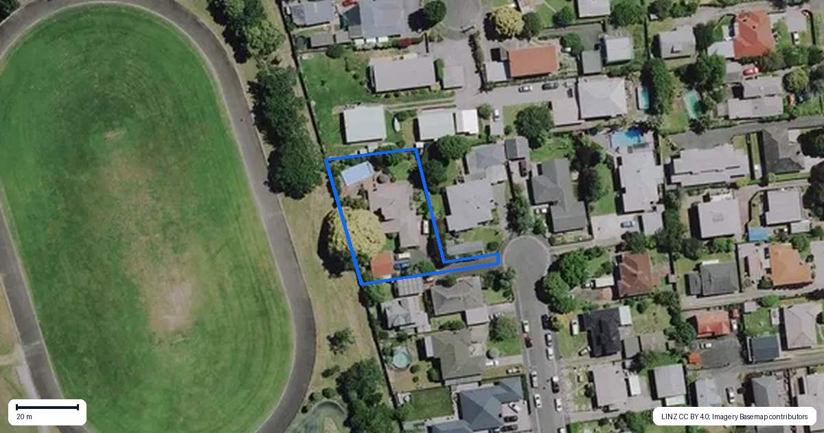 Property context map for 9 Prescott Place, Hillcrest, Hamilton