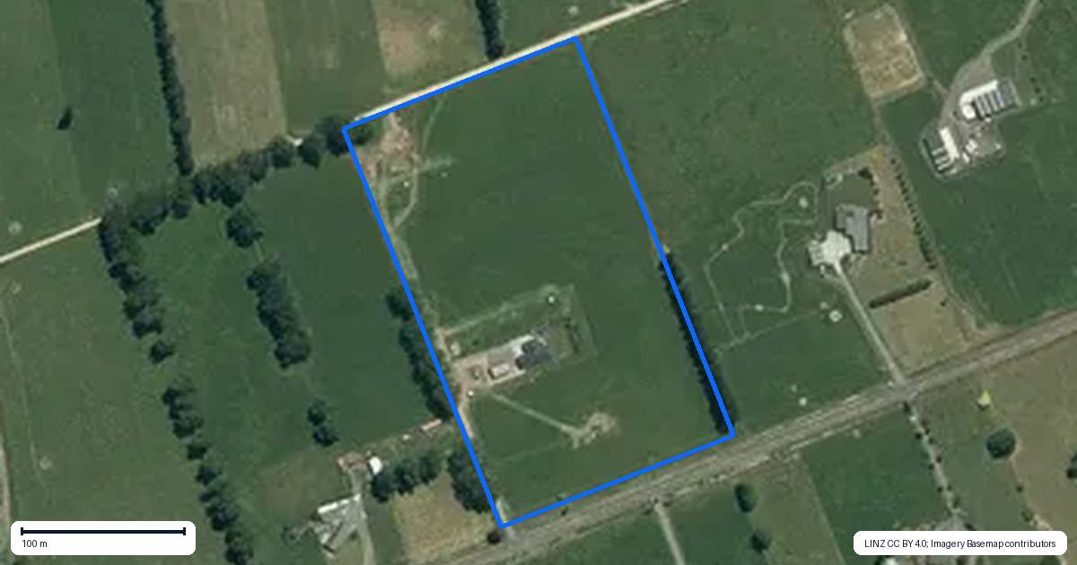 Property context map for 94 Piako Road, Turua, Ngatea