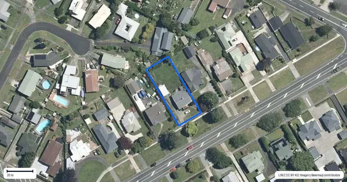 Property context map for 10 Tower Road, Matamata