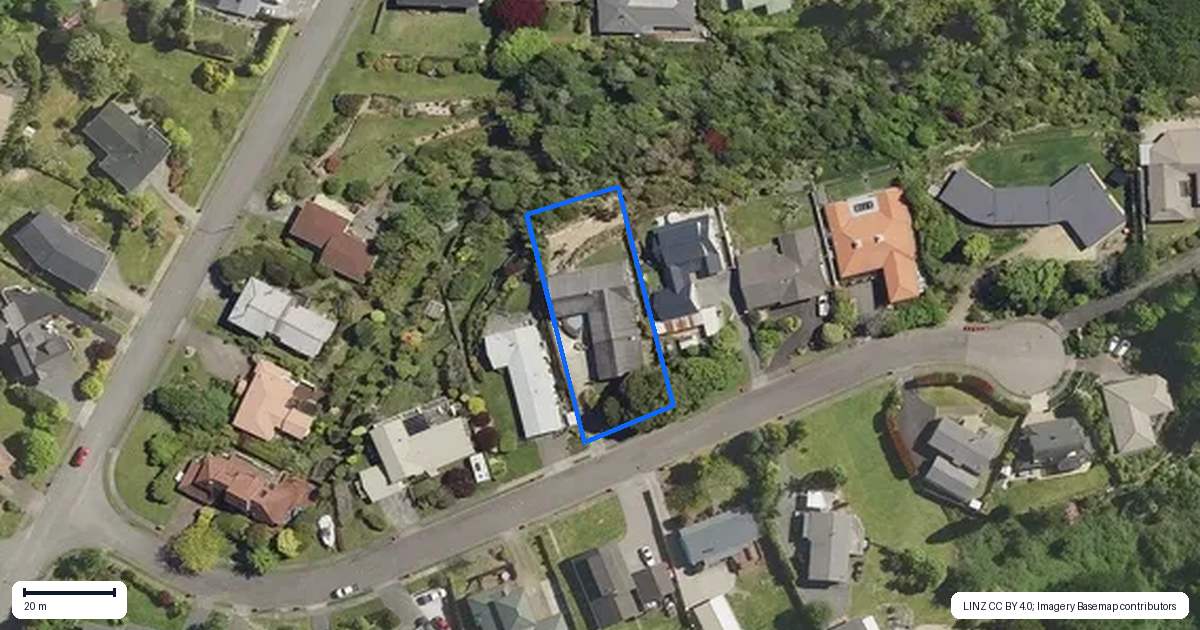 Property context map for 8 Henare Place, Tihiotonga, Rotorua