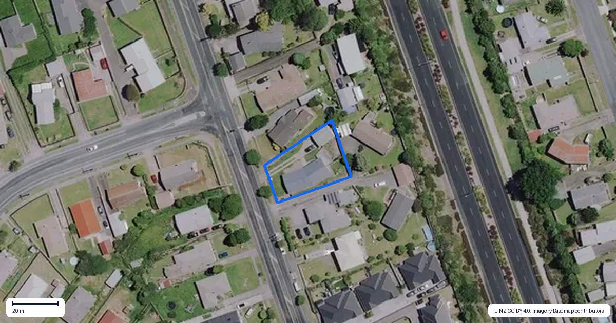 Property context map for 288 Tramway Road, Chartwell, Hamilton