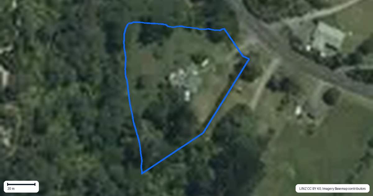Property context map for 851 Purangi Road, Cooks Beach, Whitianga