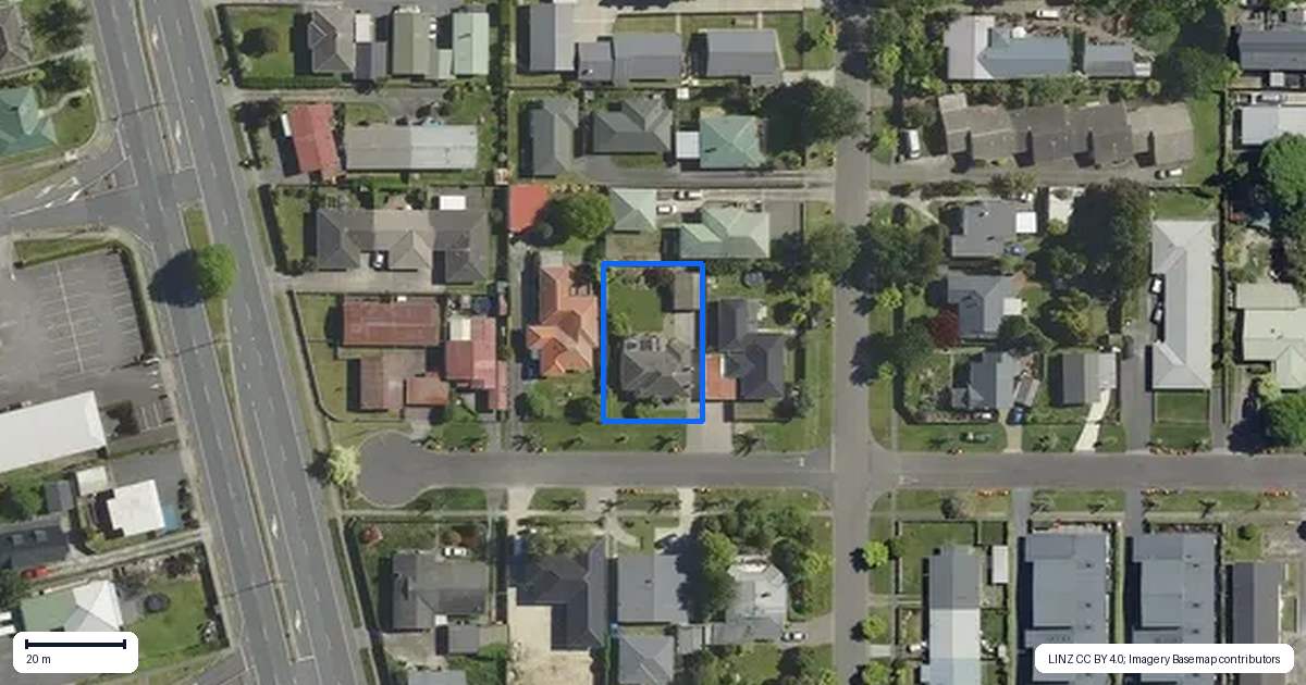Property context map for 6 Larch Street, Victoria, Rotorua