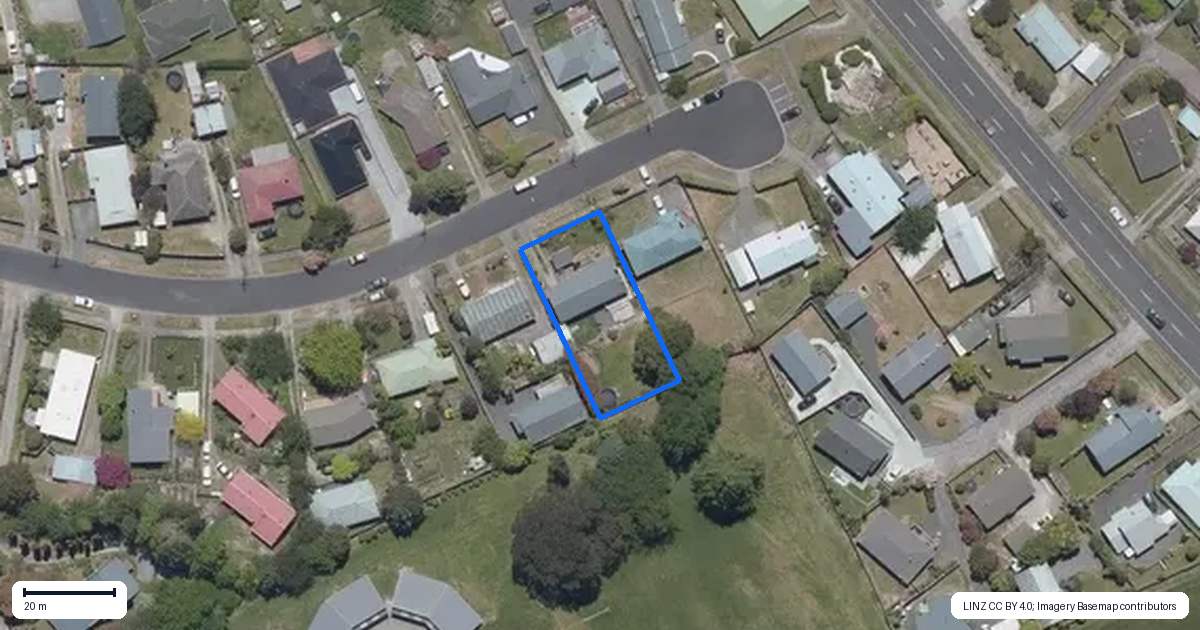 Property context map for 29 Tawa Street, Hilltop, Taupo