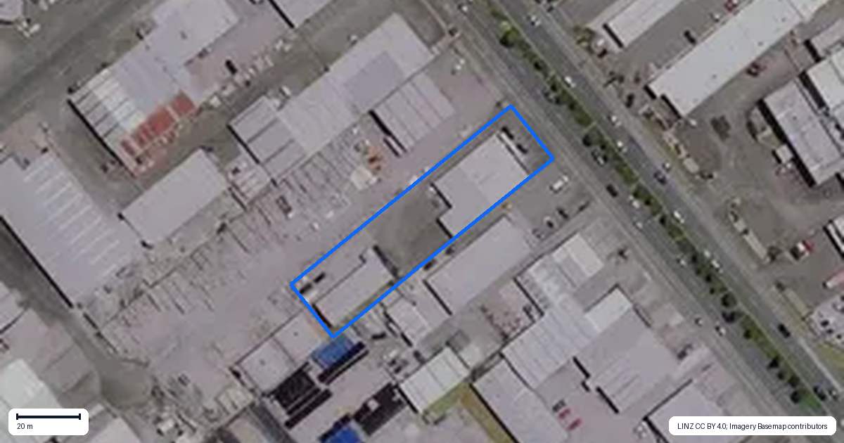 Property context map for 557 Te Rapa Road, Te Rapa, Hamilton