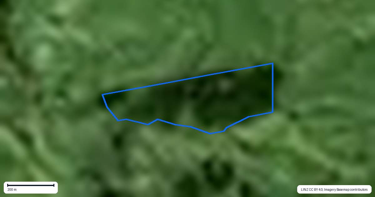 Property context map for 2447 Port Waikato-Waikaretu Road, Waikaretu, Port Waikato