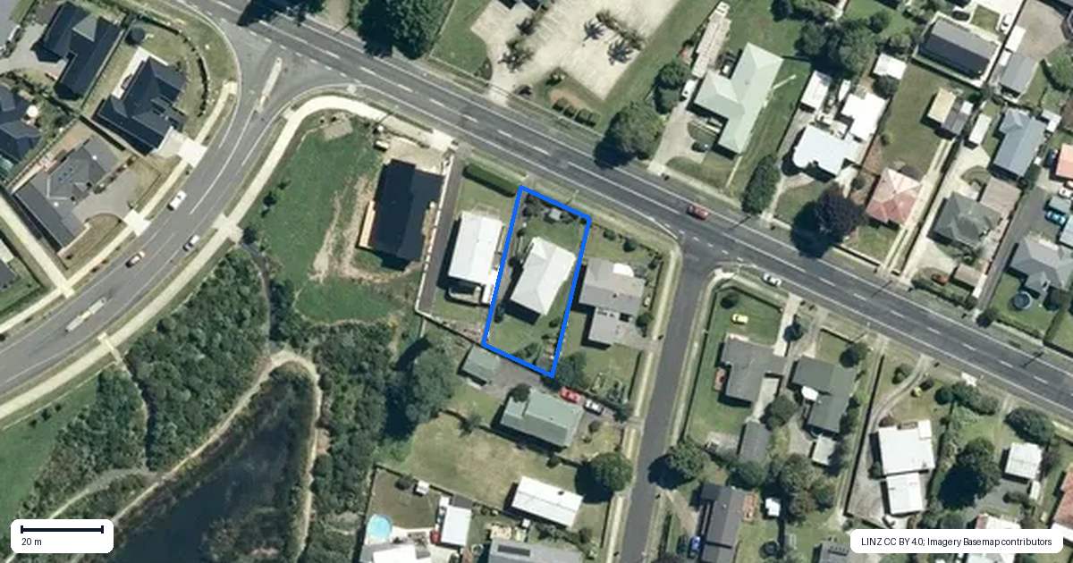 Property context map for 2131 Alexandra Street, Te Awamutu