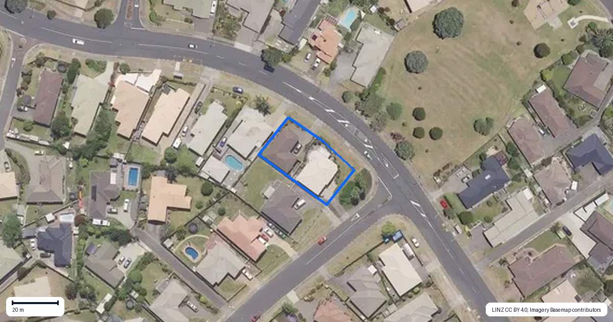 Property context map for 2 Lotus Avenue, Mount Maunganui