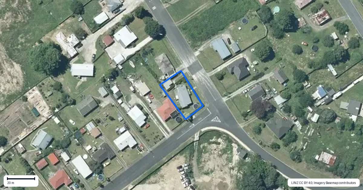Property context map for 69 Te Kuiti Road, Te Kuiti