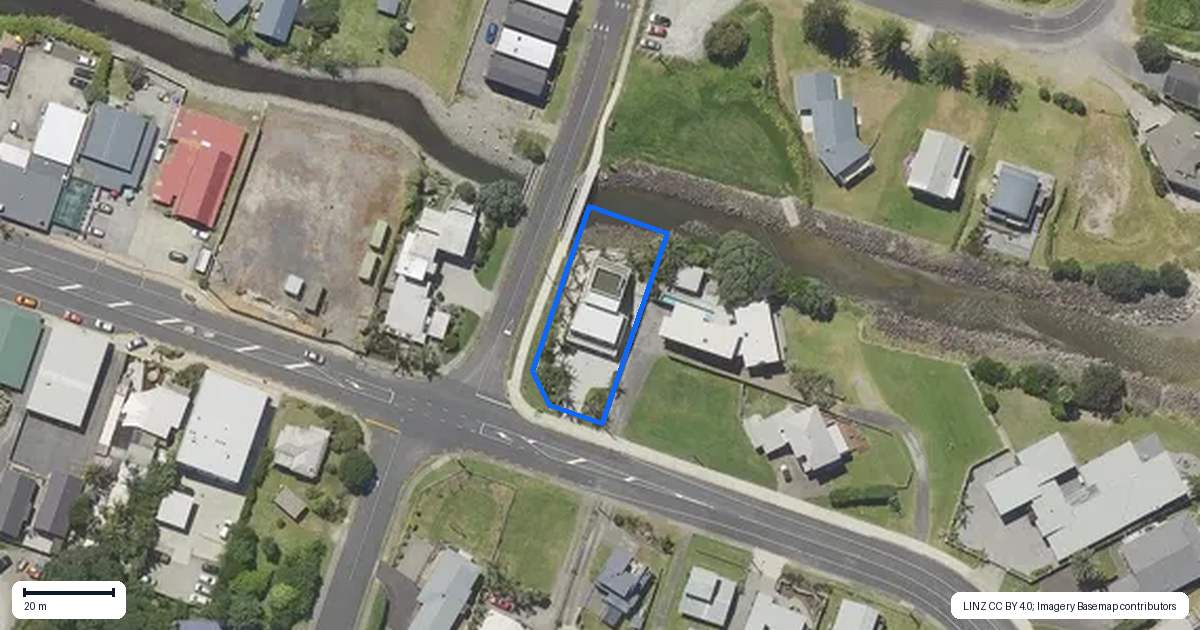Property context map for 4 Wilson Road, Waihi Beach