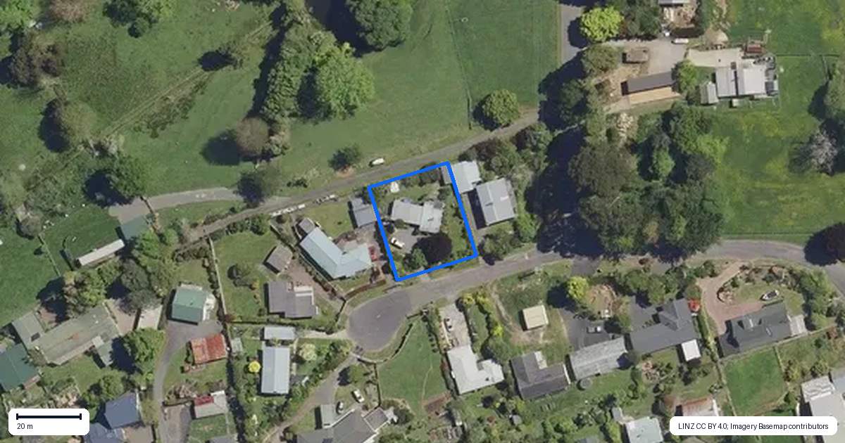 Property context map for 4 Hugh Avenue, Hamurana